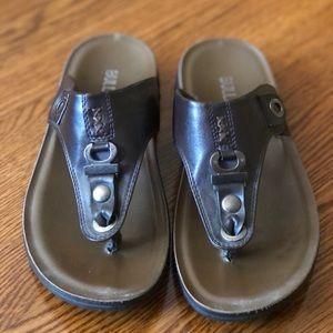 Bulland Men’s Faux Leather Sandals